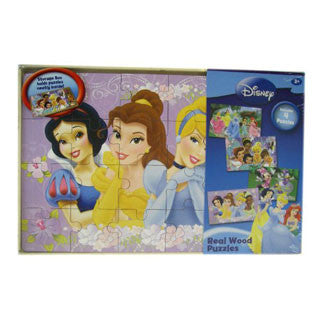 Disney Girls Series of Wooden Puzzles - Cardinal Puzzles - eBeanstalk