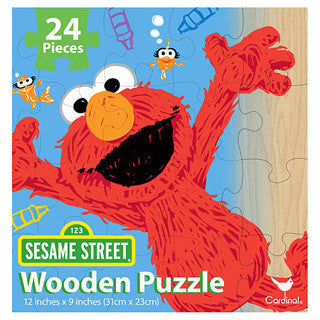 Sesame Street Wooden Puzzles - Cardinal Puzzles - eBeanstalk