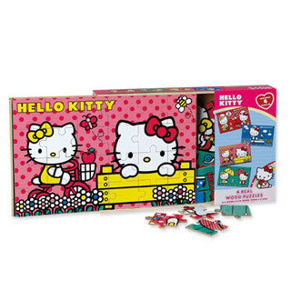 Hello Kitty Wooden Puzzles - Cardinal Puzzles - eBeanstalk