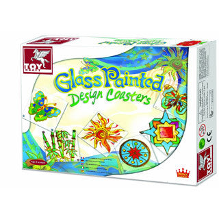 Glass Painted Coasters - Marlon Creations - eBeanstalk