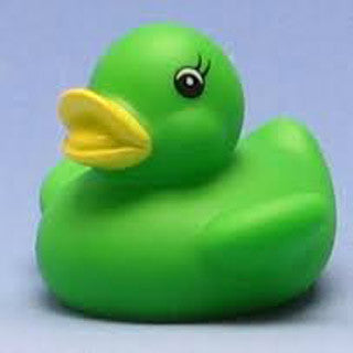 Rubber Ducks - Green - Marlon Creations - eBeanstalk