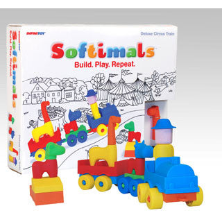 Softanimals Deluxe Train Set - InfiniToy - eBeanstalk