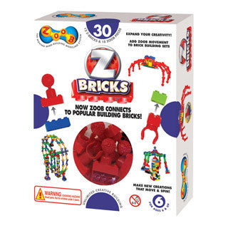 Zoob Z Bricks - 30 Piece - InfiniToy - eBeanstalk
