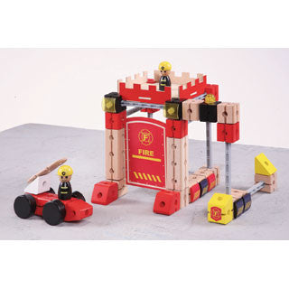 Wud Workers FIRE ENGINE & STATION - Maxim Enterprise - eBeanstalk