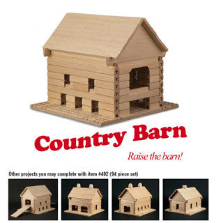 Country Barn - Stack and Stick - eBeanstalk