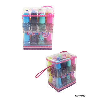 Mini Glitter Nail Polish Set - 24 pc - My Princess Academy - eBeanstalk