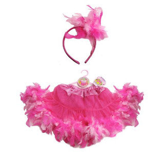 Feather Skirt W Headband - My Princess Academy - eBeanstalk
