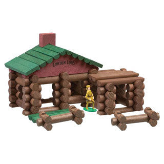 Lincoln Logs Classic Frontier Cabin - K Nex - eBeanstalk