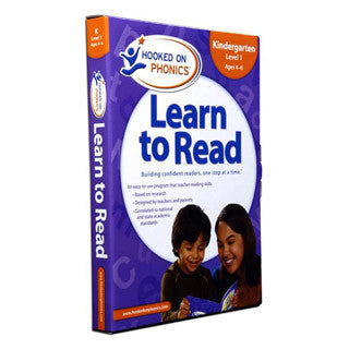 Learn to Read - Kindergarten LEVEL 1 - Hooked on Phonics - eBeanstalk