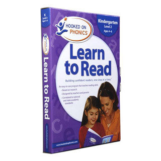 Learn to Read - Kindergarten LEVEL 2 - Hooked on Phonics - eBeanstalk