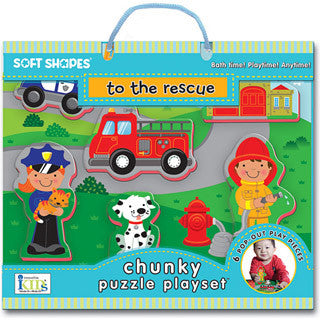 To The Rescue Chunky Puzzle Playset - Innovative Kids - eBeanstalk