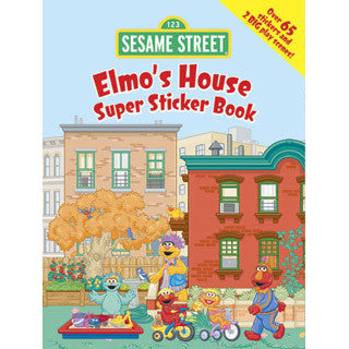 Sesame Street Elmos House Sticker Book - Dover Publications - eBeanstalk