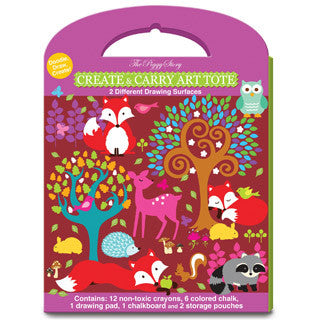 Fox & Woodland Create & Carry Art Tote - The Piggy Story - eBeanstalk