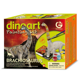 Dino Painting Kit Brachiosaurus - Geoworld - eBeanstalk