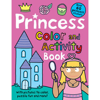 Preschool Color and Activity Books Princess - MacMillan - eBeanstalk