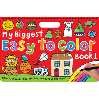 My Biggest Easy to Color Book 1 - MacMillan - eBeanstalk