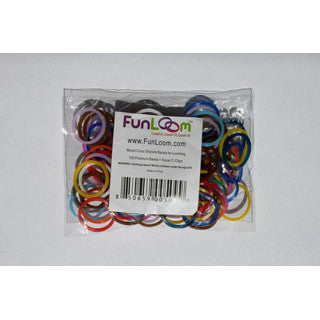 Mixed Color Silicone Bands - FunLoom - eBeanstalk