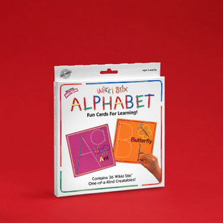 Alphabet Fun Cards - Wikki Stix Co - eBeanstalk