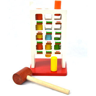 Bloomby Hammer Play Time Pounding Wooden Toy - Bloomby - eBeanstalk
