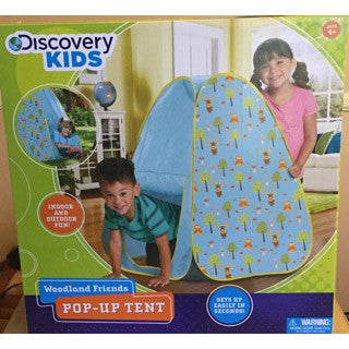 Discovery Kids Woodland Friends Pop-Up Tent - Discovery Kids - eBeanstalk