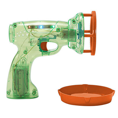 Discovery Bubble Blower Automatic Light Up Green