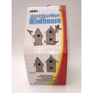 Paint Your Own Birdhouse - Real Wood Toys - eBeanstalk
