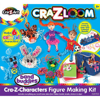 CraZArt CraZ Loom Band Buddies 3D Figure Maker Kit - Other - eBeanstalk