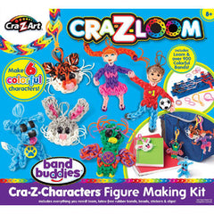 CraZArt CraZ Loom Band Buddies 3D Figure Maker Kit