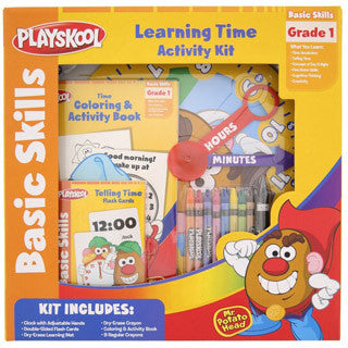 Playskool Learning Time Activity Kit with Mr Potato Head - PlaySkool - eBeanstalk