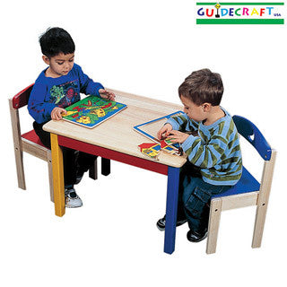 Moon and Star Table and Chair Set - Guidecraft - eBeanstalk