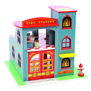 Fire Station Set - Le Toy Van - eBeanstalk