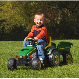 John Deere Farm Tractor & Trailer - John Deere - eBeanstalk