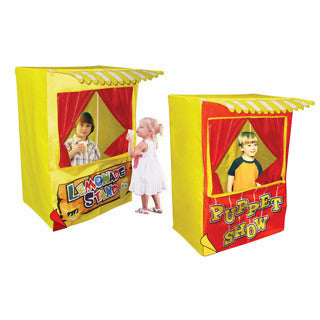 Lemonade Stand/Puppet Theatre Play Tent - Kids Adventure Play Tents - eBeanstalk