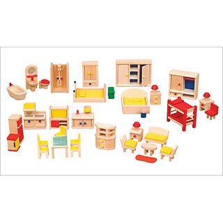 Victorian Dollhouse Furniture - Guidecraft - eBeanstalk