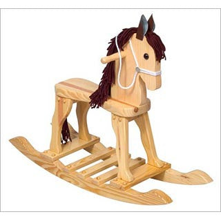 Natural Rocking Horse - Guidecraft - eBeanstalk