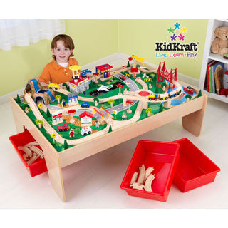 Waterfall Mountain Train Set & Table - Kid Kraft - eBeanstalk