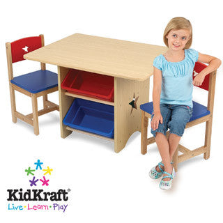 Star Table & Chair Set - Kid Kraft - eBeanstalk