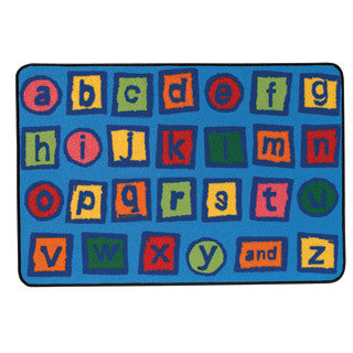 Alphabet Blocks Carpet - Carpets For Kids - eBeanstalk