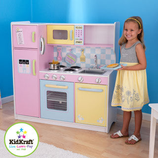 Pretty n Pastel Large Kitchen - Kid Kraft - eBeanstalk