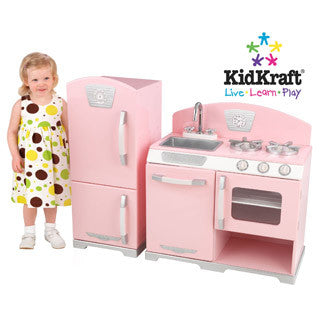 Retro Pink Kitchen - Kid Kraft - eBeanstalk