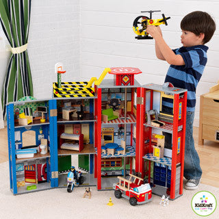 Everyday Heroes Wooden Play Set - Kid Kraft - eBeanstalk