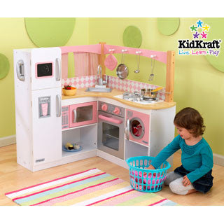Grand Gourmet Corner Kitchen - Kid Kraft - eBeanstalk