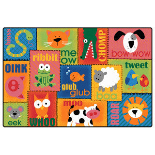Animal Sounds Toddler Rug - Carpets For Kids - eBeanstalk