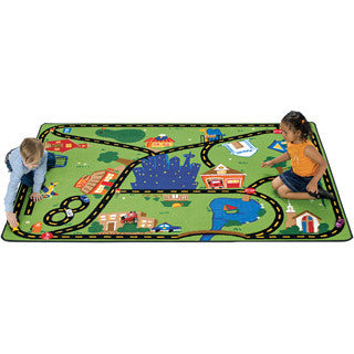 Crusin Around Town Play Carpet - Carpets For Kids - eBeanstalk