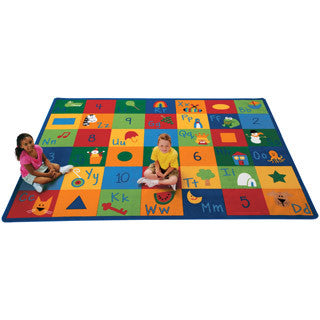 Learning Blocks Play Carpet - Carpets For Kids - eBeanstalk