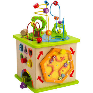 Country Critters Play Cube - Hape - eBeanstalk