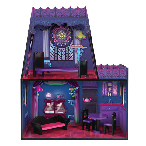 Spiderweb Villa Dollhouse with Furniture