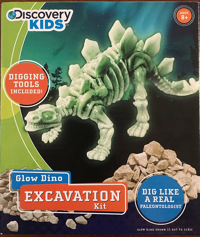 Discovery Kids Glow Dino Excavation Kit