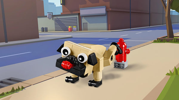 LEGO Cute Pug Turkey Koala Creator 3 in 1